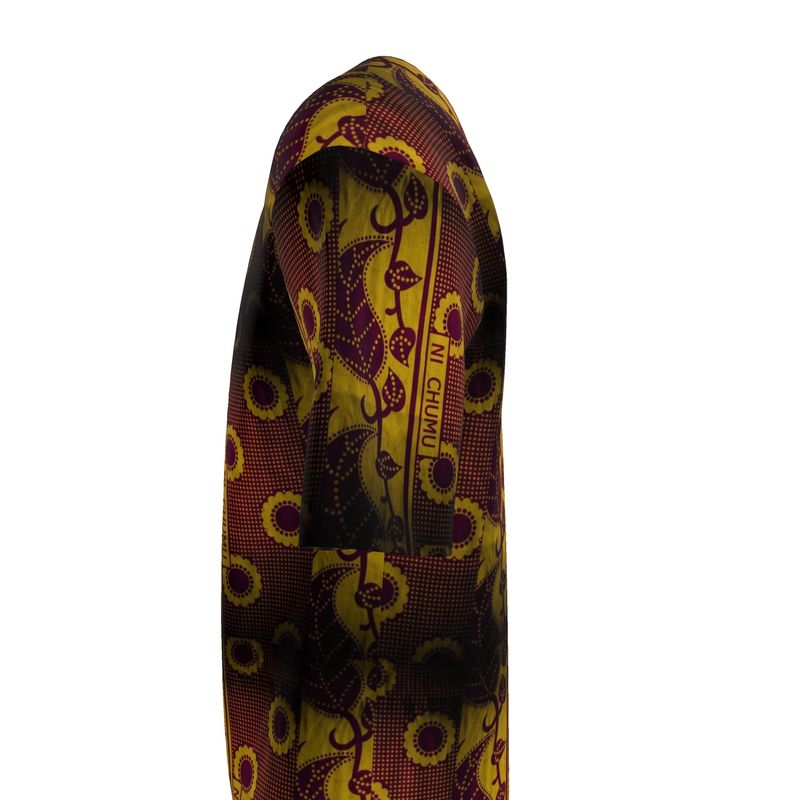 African fabric print T-shirt