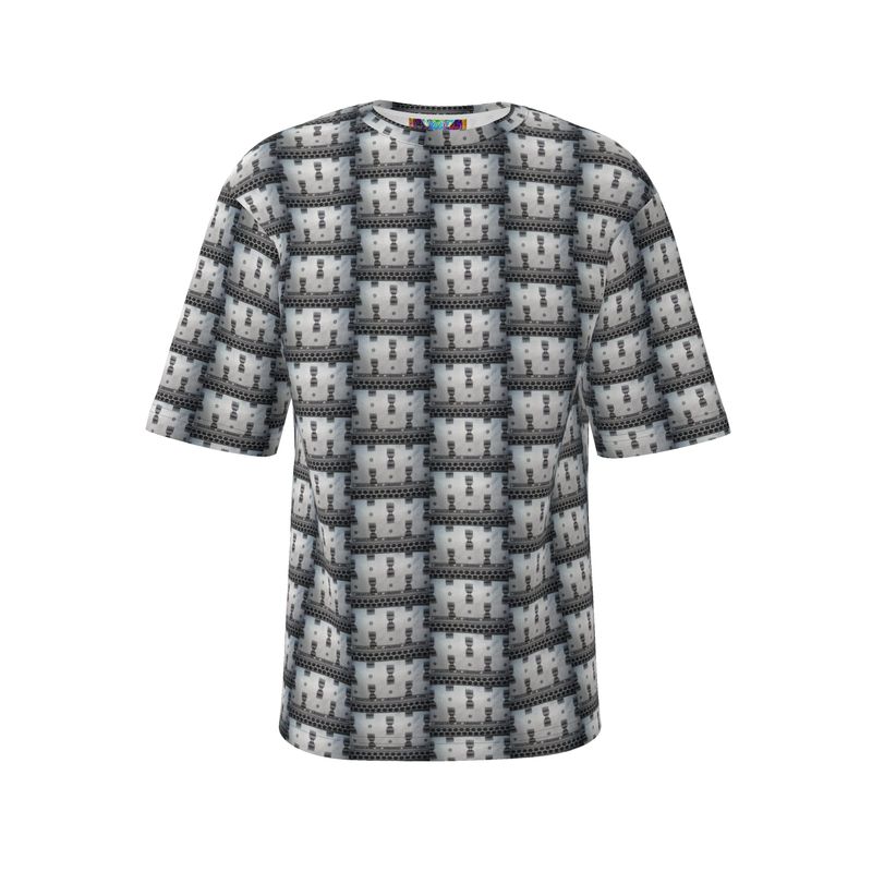 Oversized African print t-shirt