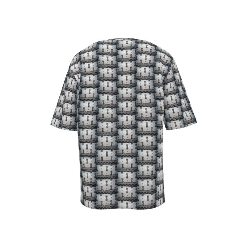 Oversized African print t-shirt