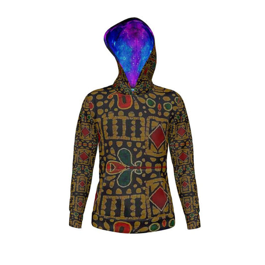 NATURAL PRINT  HOODIE