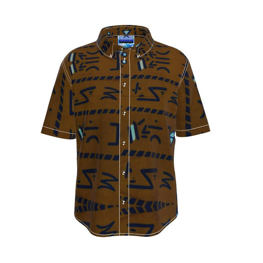 MUD CLOTH SHORT SLEEVE