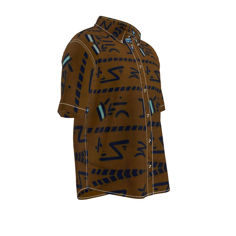 MUD CLOTH SHORT SLEEVE
