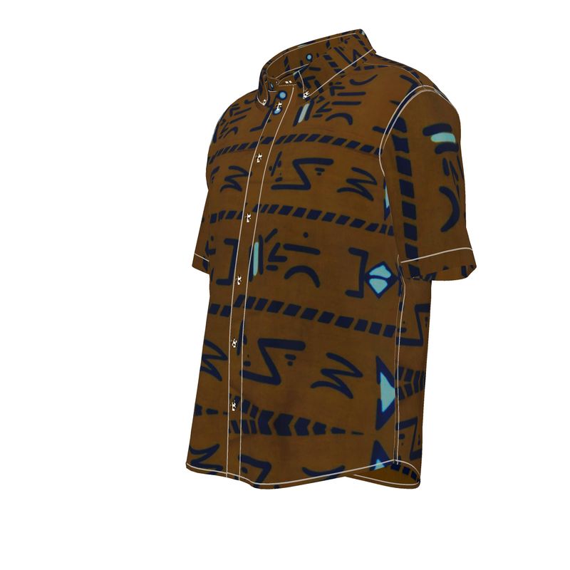 MUD CLOTH SHORT SLEEVE