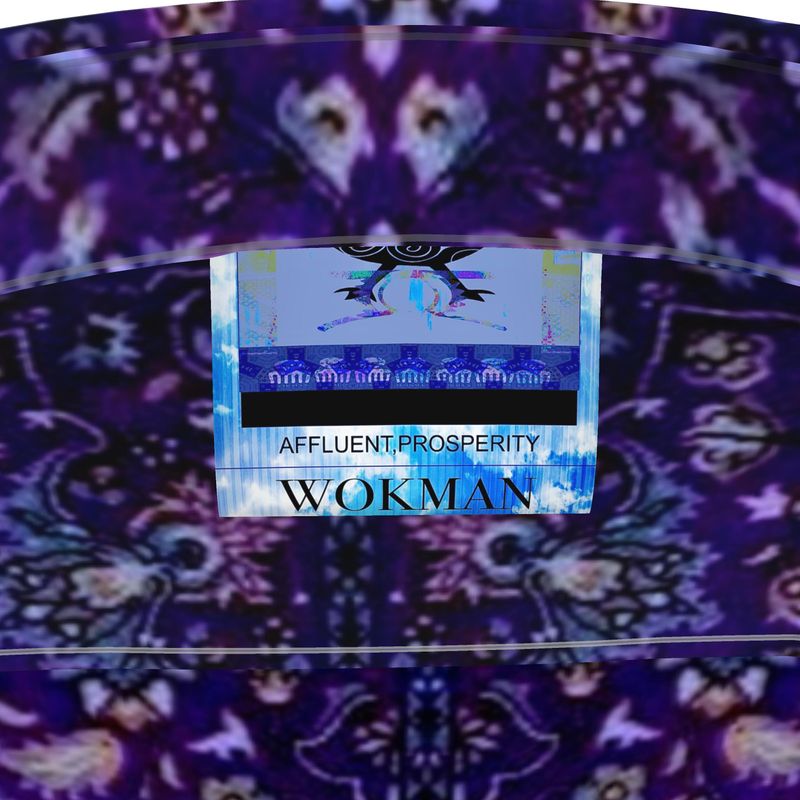 PURPLE PRINT SHORT SLEEVE