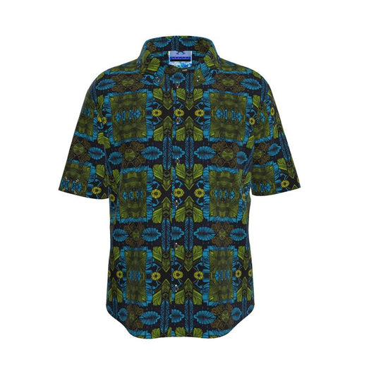 RICH FLORAL SHORT SLEEVE