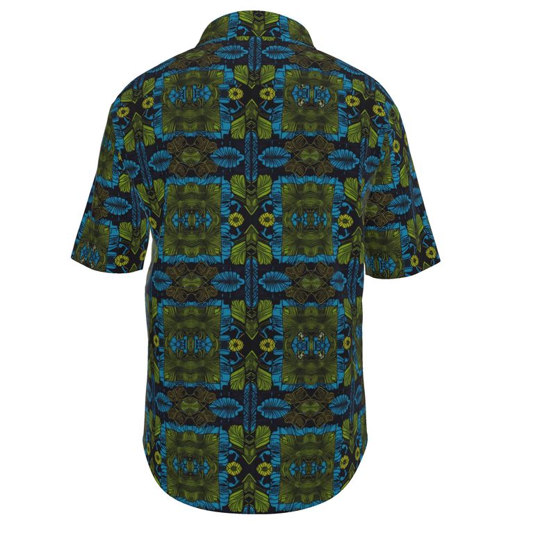 RICH FLORAL SHORT SLEEVE