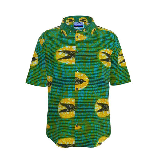 TEXTILE PRINT TROPICAL GREEN