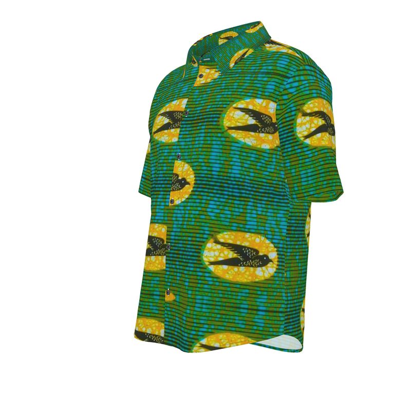 TEXTILE PRINT TROPICAL GREEN