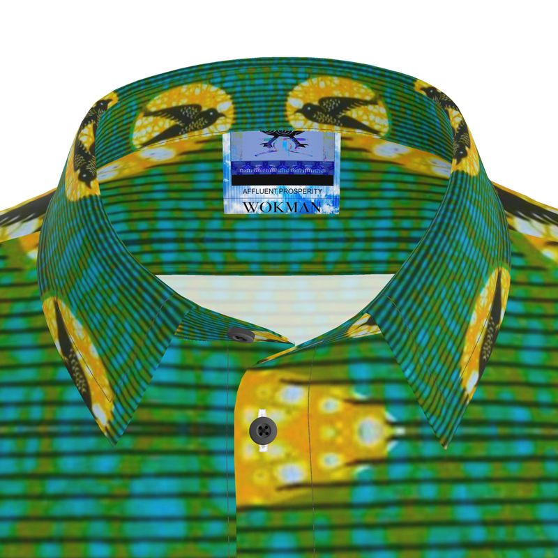 TEXTILE PRINT TROPICAL GREEN
