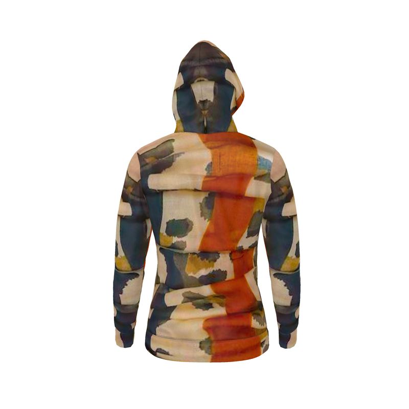 CAMO BROWN PRINT HOODIE