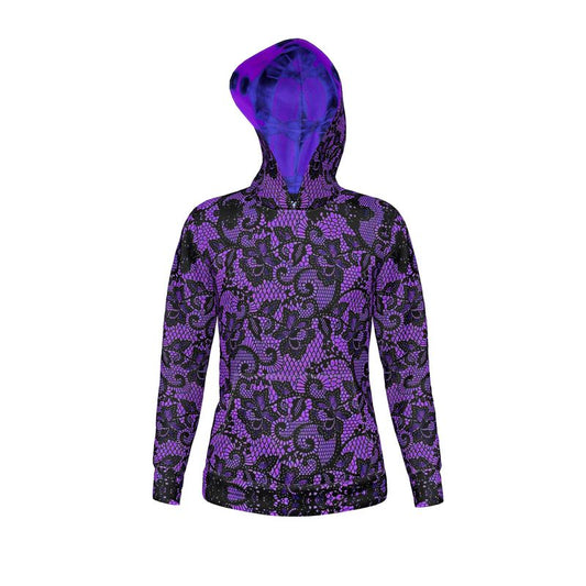 PURPLE LACE HOODIE