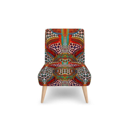 ABORIGINAL BLACK  CHAIR