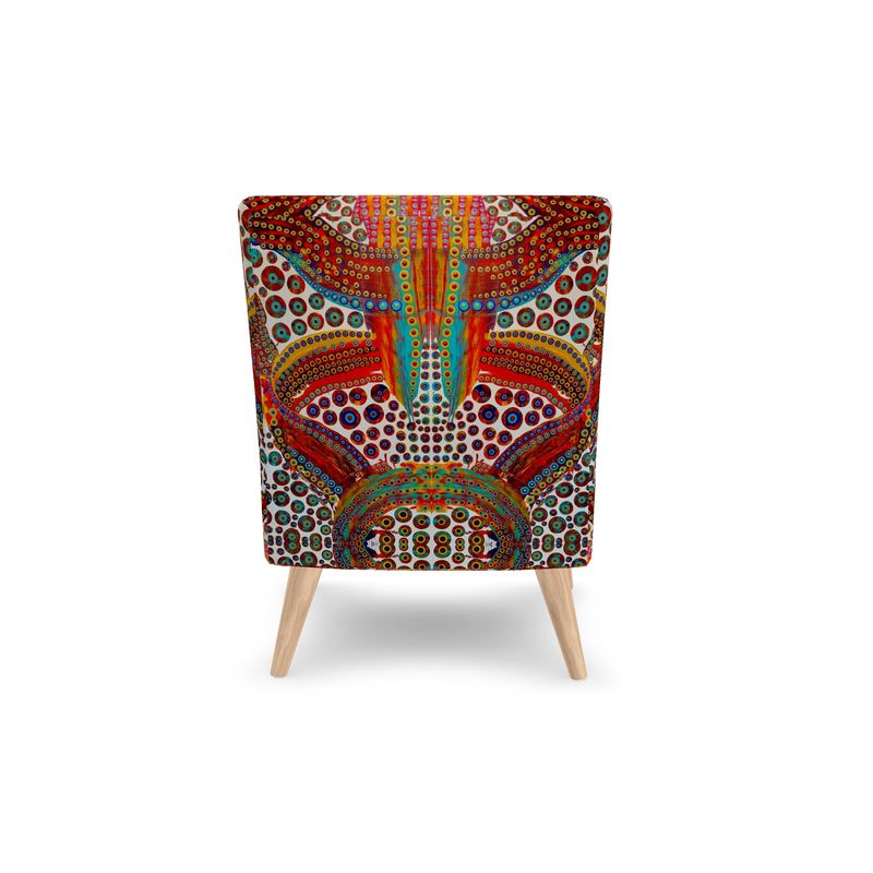 ABORIGINAL BLACK  CHAIR