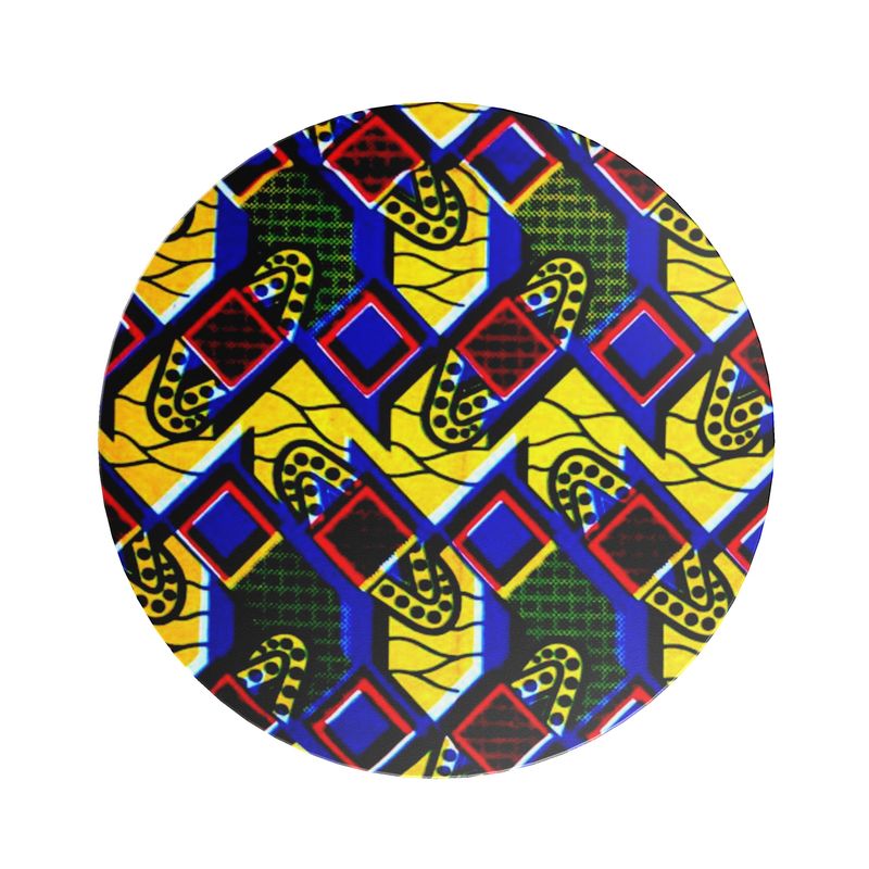 TEXTILE PRINT SIDE TABLE