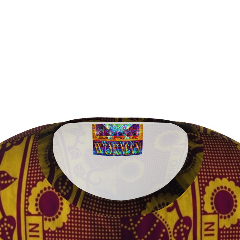 African fabric print T-shirt