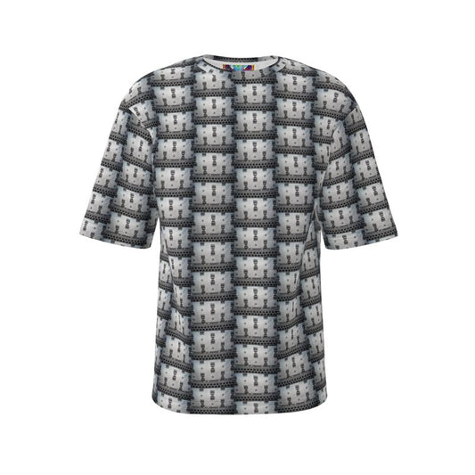 Oversized African print t-shirt